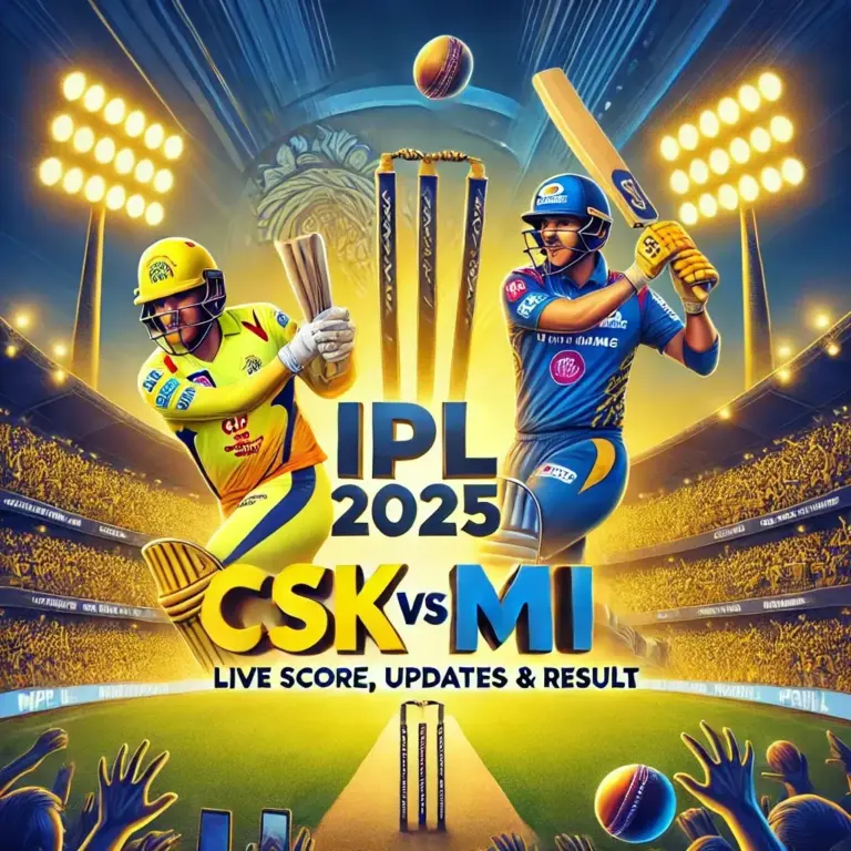 csk match today live — IN news