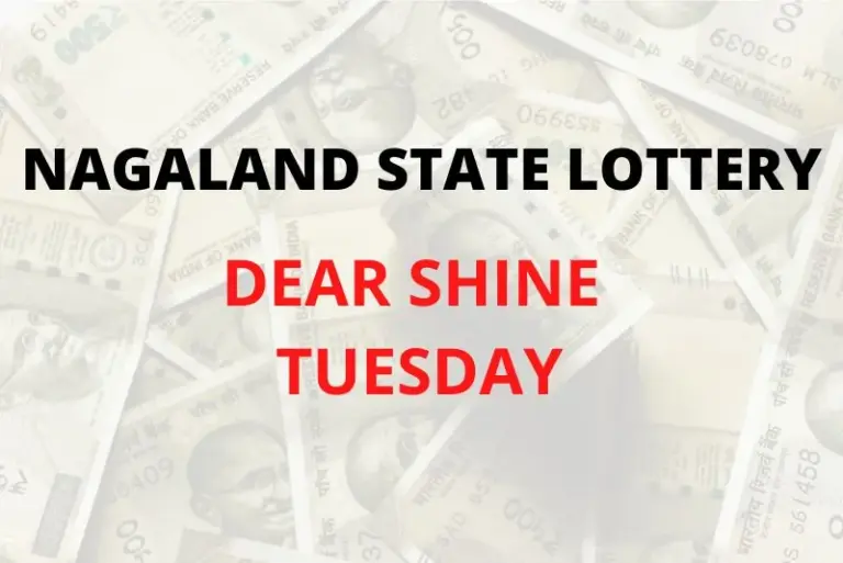 nagaland state lottery — IN news