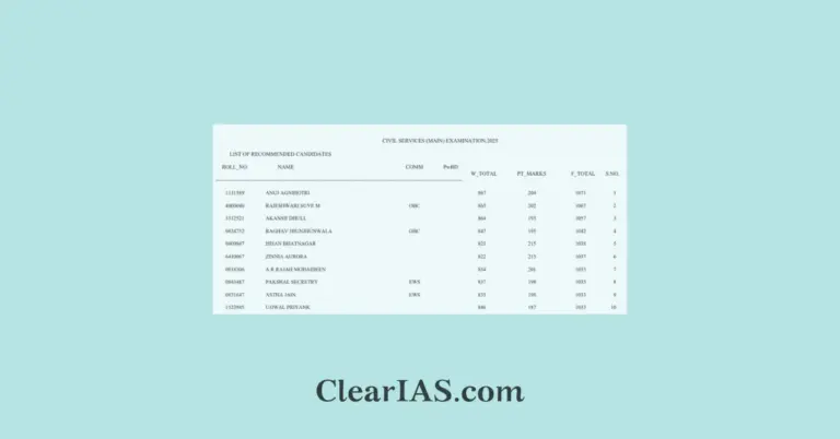 upsc prelims marksheet 2025 — IN news