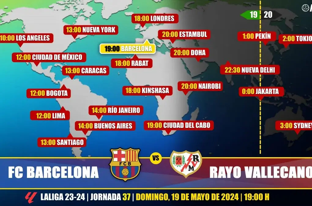 where to watch fc barcelona vs rayo vallecano — IN news