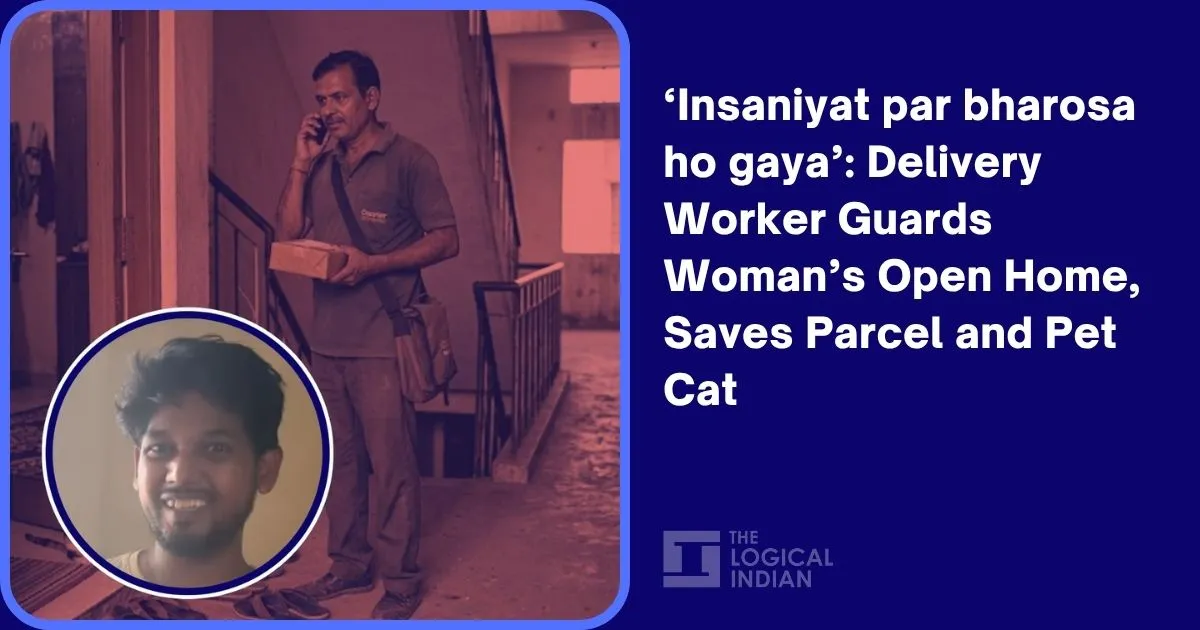 delivery worker guards open house — IN news