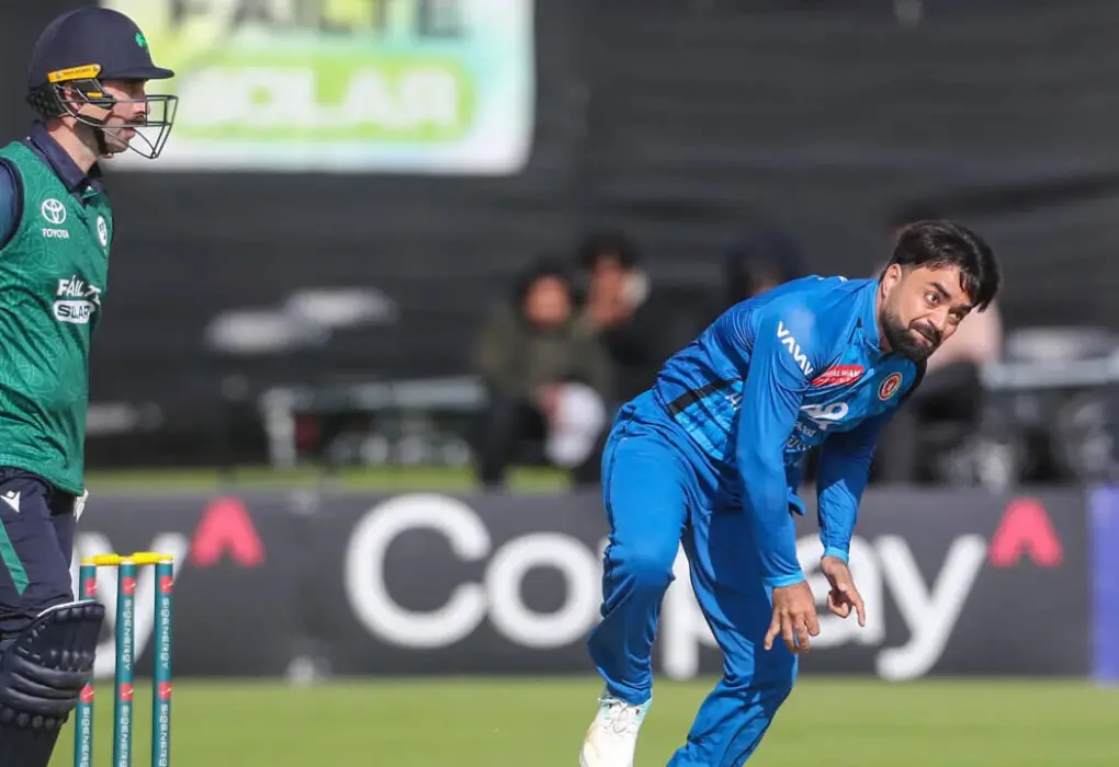 Afghanistan’s Rashid takes six wickets in ODI thrashing of Ireland