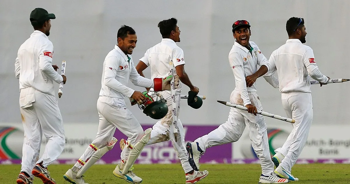 Mehidy five-fer seals Bangladesh's historic maiden Test win in Australia