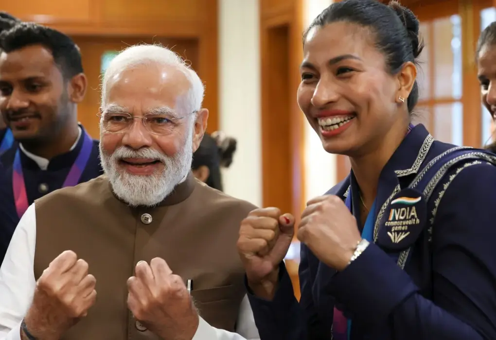 PM Modi lauds boxer Lovlina Borgohain for objecting to distorted Indian map at a restaurant in Glasgow