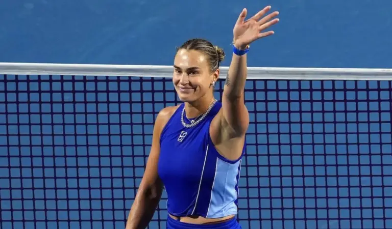 Cincinnati Open: Aryna Sabalenka wins but Daniil Medvedev's frustrations boil over